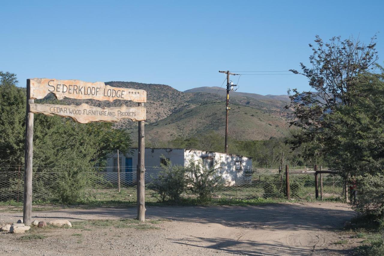 Sederkloof Lodge Studtis Bagian luar foto